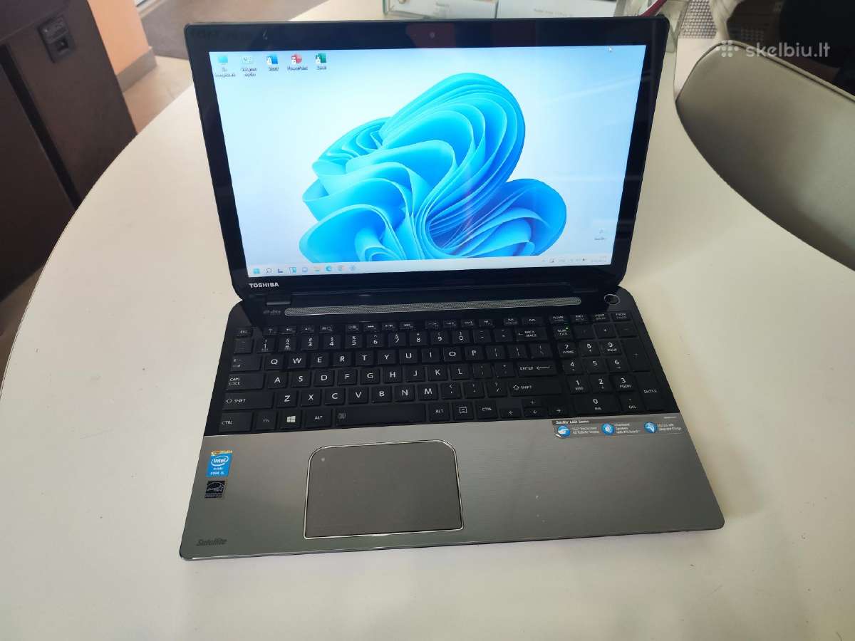 Toshiba i5/15,6"touch/8gb/naujas SSD/puiki batkė - nuotraukos Nr. 3