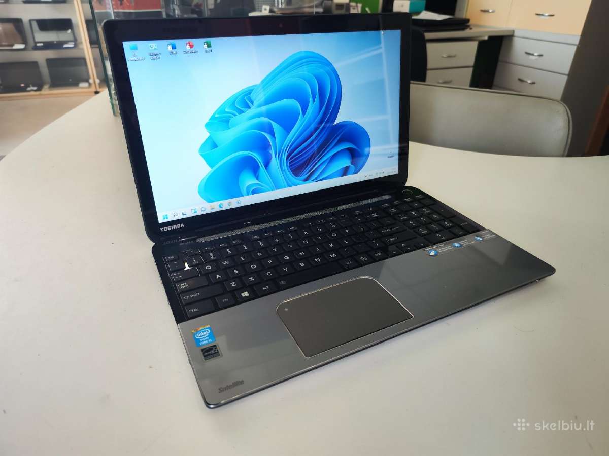 Toshiba i5/15,6"touch/8gb/naujas SSD/puiki batkė - nuotraukos Nr. 11