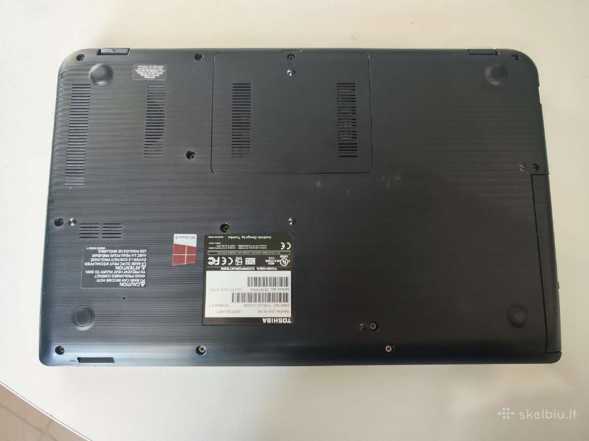 Toshiba i5/15,6"touch/8gb/naujas SSD/puiki batkė - nuotraukos Nr. 16