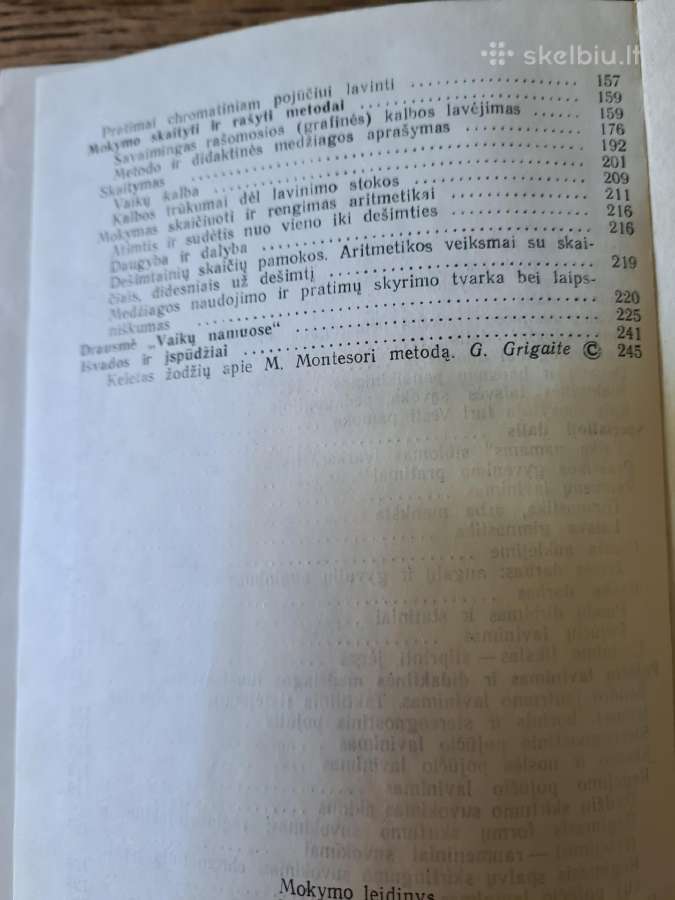 Mokslinės pedagogijos metodas (Marija Montesori) - nuotraukos Nr. 5