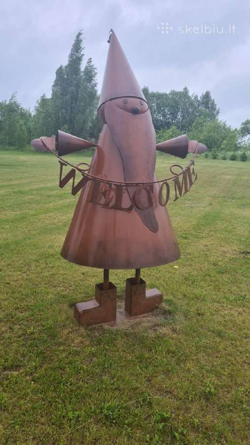 Metalo skulptūros viešbuciams, ofisams, parkams - nuotraukos Nr. 18