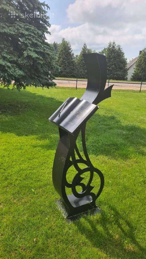 Metalo skulptūros viešbuciams, ofisams, parkams - nuotraukos Nr. 19