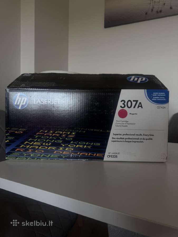 Spausdintuvo kasete Laserjet Hp 307a / ce741a