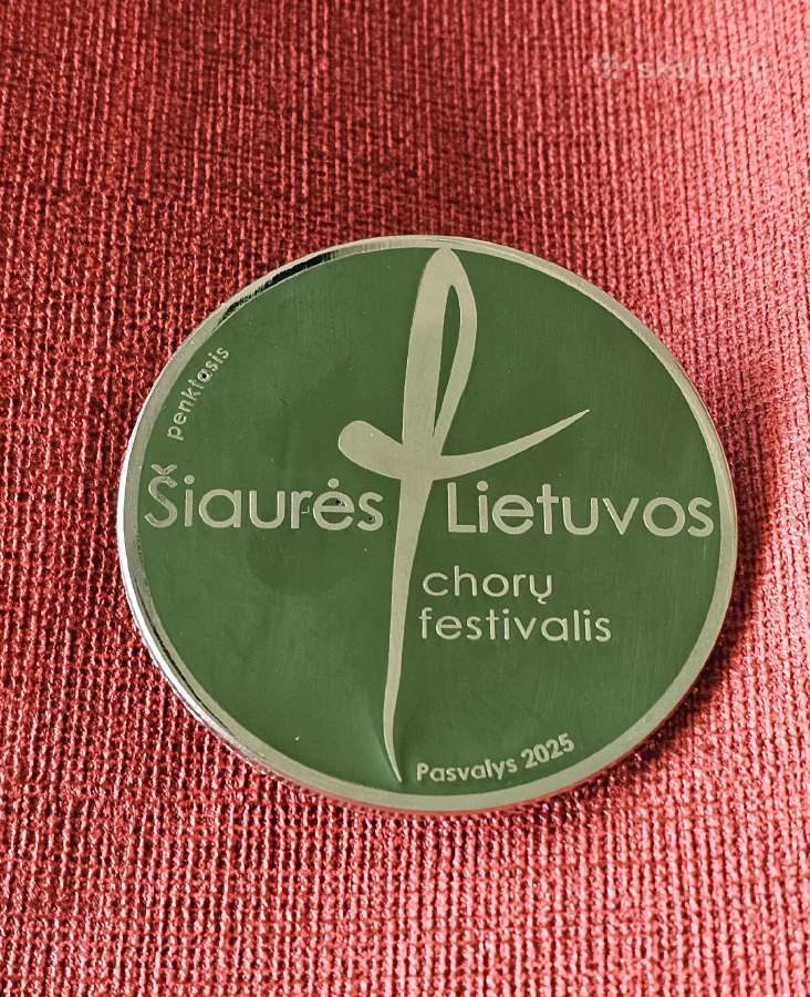 Didelis choro vadovo ženklas + ženkliukai. - nuotraukos Nr. 5