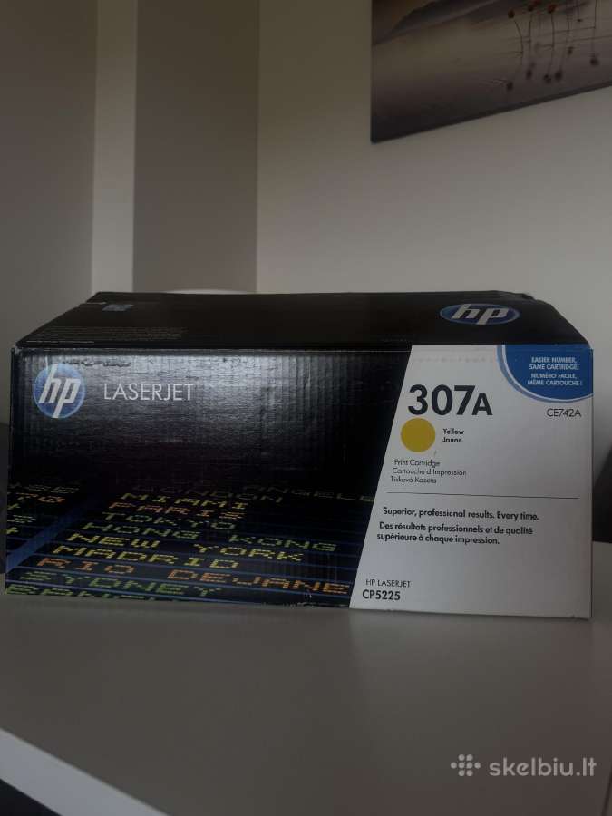 Lazerinio spausdintuvo kasete Hp307a ce742a