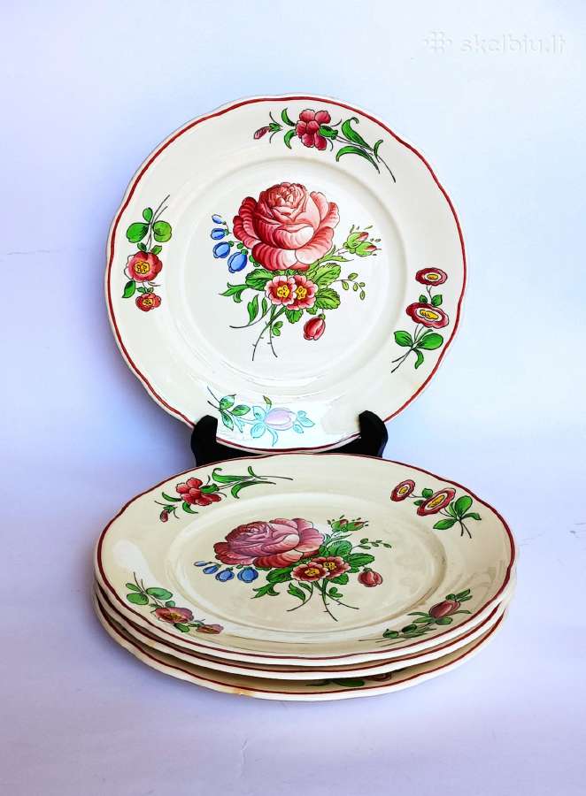 Villeroy & Boch 4 lėkštės "Colmar" Mettlach Vokiet - nuotraukos Nr. 2