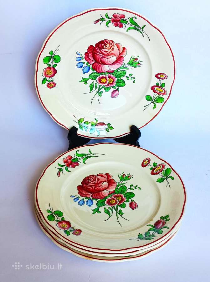 Villeroy & Boch 4 lėkštės "Colmar" Mettlach Vokiet - nuotraukos Nr. 6
