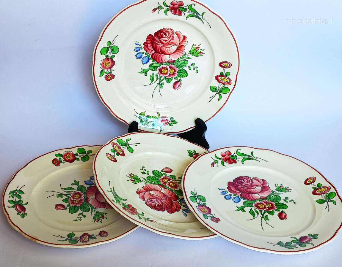 Villeroy & Boch 4 lėkštės "Colmar" Mettlach Vokiet - nuotraukos Nr. 4