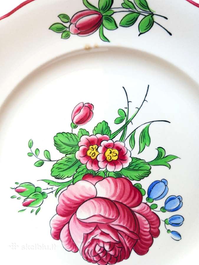 Villeroy & Boch 4 lėkštės "Colmar" Mettlach Vokiet - nuotraukos Nr. 9