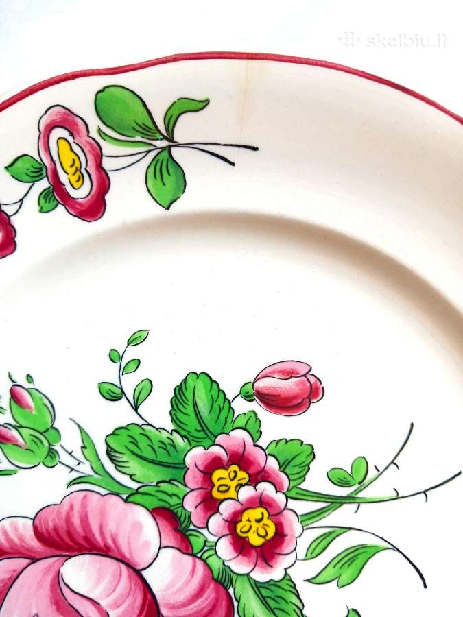 Villeroy & Boch 4 lėkštės "Colmar" Mettlach Vokiet - nuotraukos Nr. 10