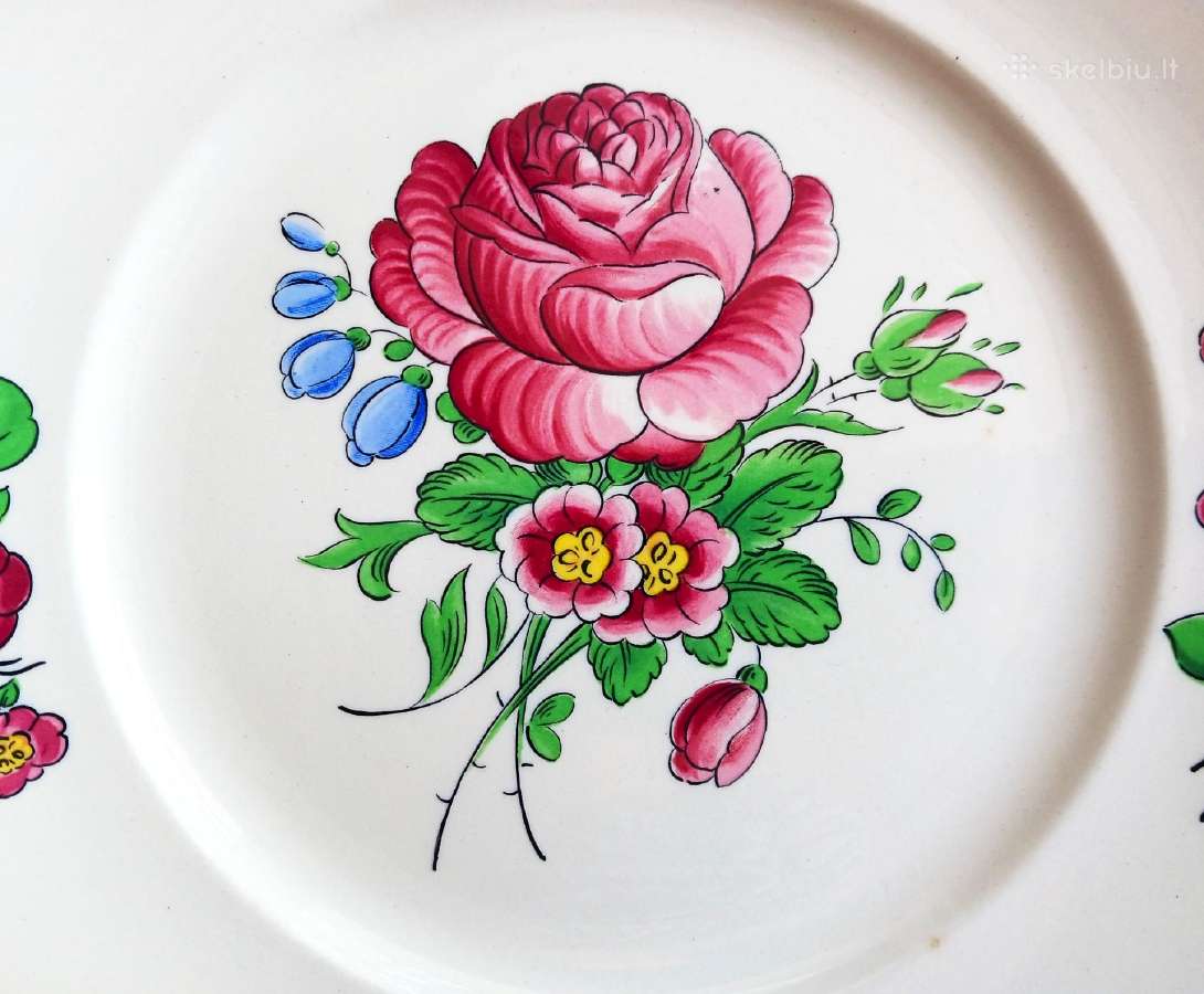 Villeroy & Boch 4 lėkštės "Colmar" Mettlach Vokiet - nuotraukos Nr. 5