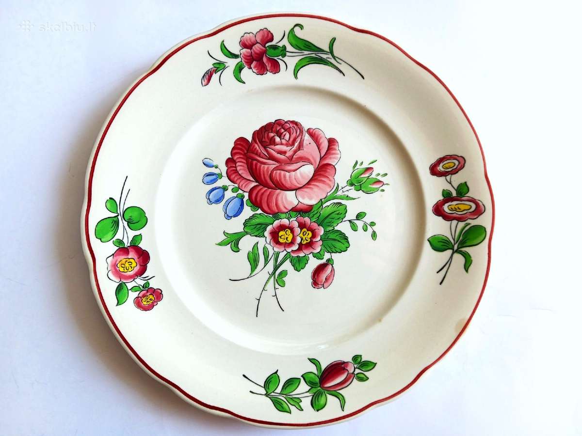 Villeroy & Boch 4 lėkštės "Colmar" Mettlach Vokiet - nuotraukos Nr. 3