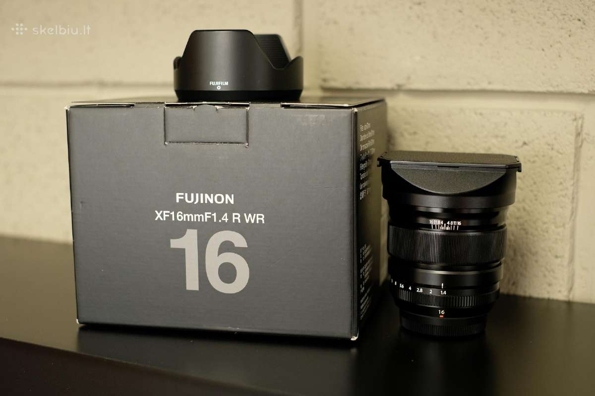 Fujifilm Xf 16mm F1.4 R WR
