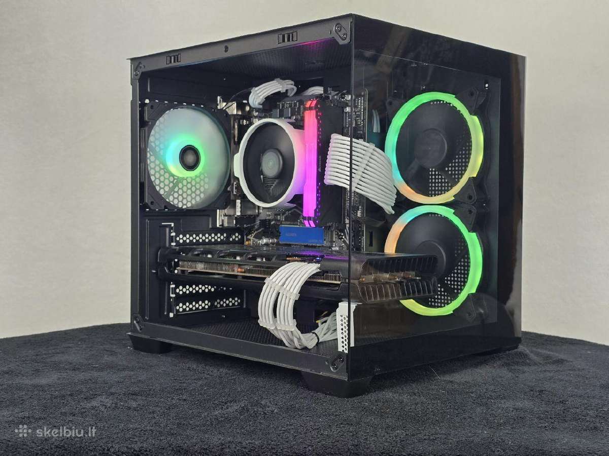 Naujas žaidimų kompiuteris r5 5500 rx5700xt 16ram - nuotraukos Nr. 2