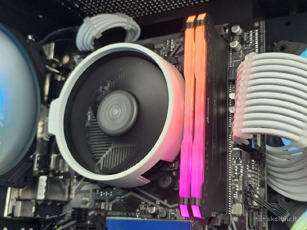 Naujas žaidimų kompiuteris r5 5500 rx5700xt 16ram - nuotraukos Nr. 6