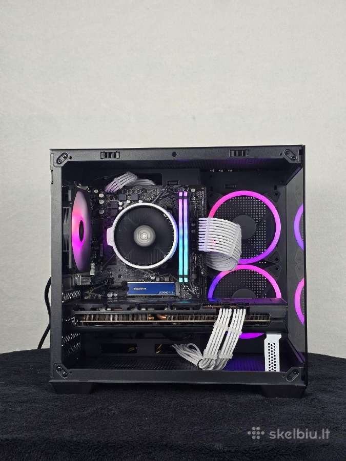 Naujas žaidimų kompiuteris r5 5500 rx5700xt 16ram - nuotraukos Nr. 9
