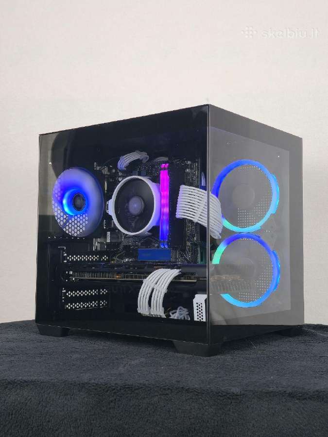 Naujas žaidimų kompiuteris r5 5500 rx5700xt 16ram - nuotraukos Nr. 8