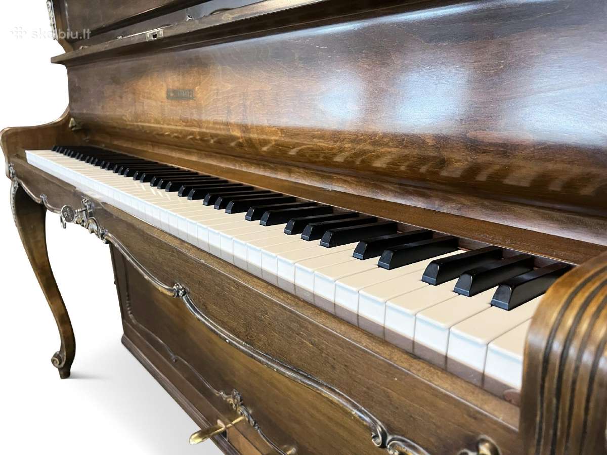 Vokiškas pianinas „Schimmel" 108 mod. rokoko - nuotraukos Nr. 10