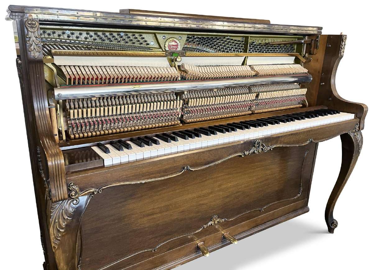 Vokiškas pianinas „Schimmel" 108 mod. rokoko - nuotraukos Nr. 11