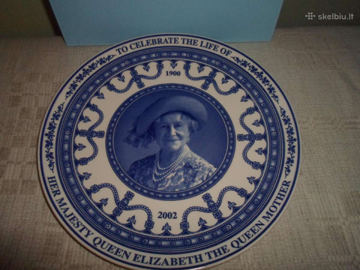 Kolekcinės lėkštės su Karaliene Queen