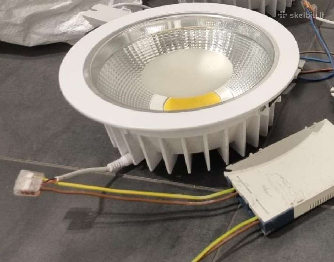 Įmontuojami LED 30w šviestuvai - nuotraukos Nr. 2