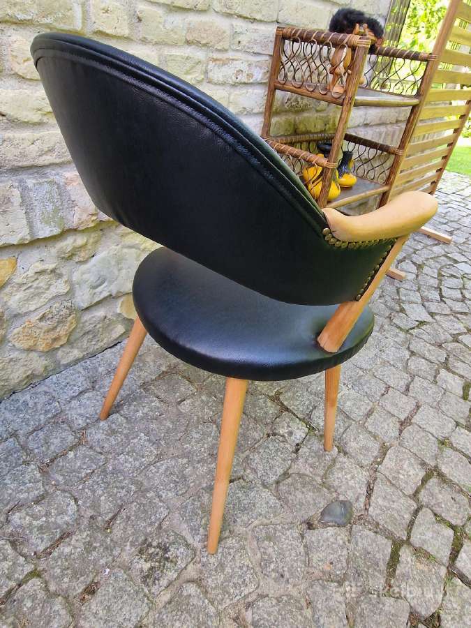 Vintažinė mid century Space Age kėdė - nuotraukos Nr. 22