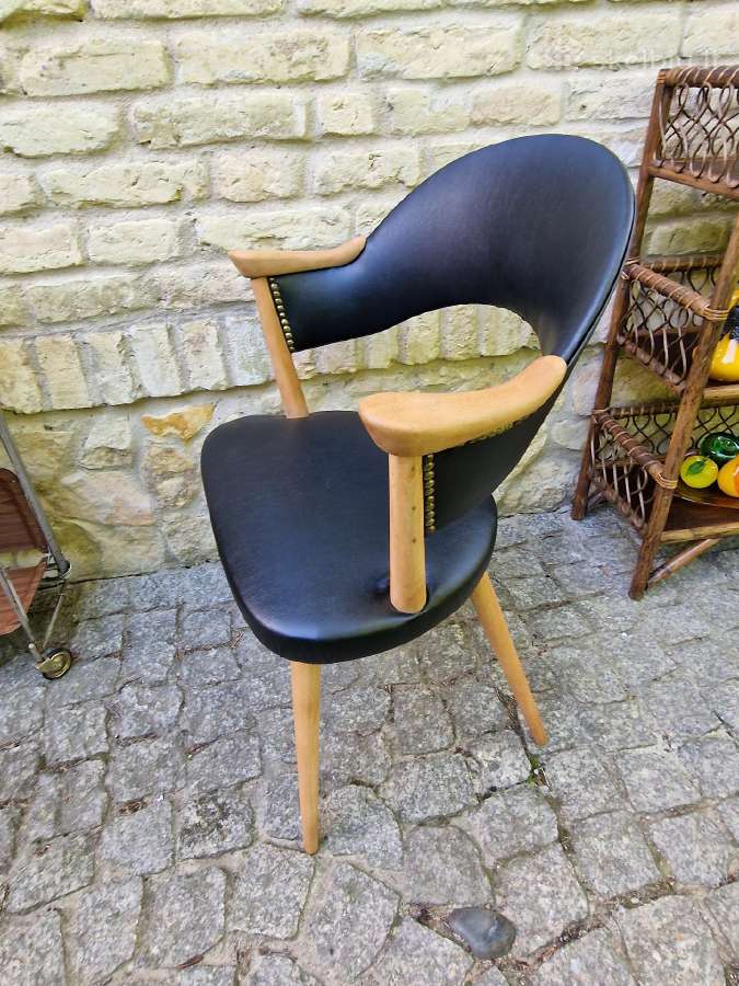 Vintažinė mid century Space Age kėdė - nuotraukos Nr. 24