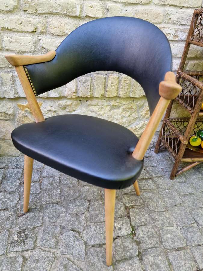 Vintažinė mid century Space Age kėdė - nuotraukos Nr. 29