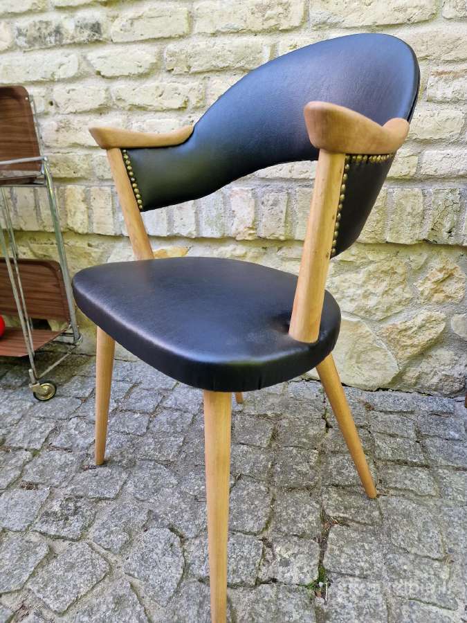 Vintažinė mid century Space Age kėdė - nuotraukos Nr. 30