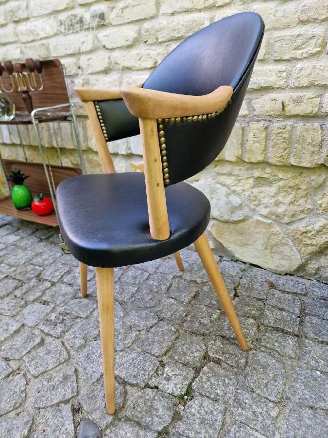 Vintažinė mid century Space Age kėdė - nuotraukos Nr. 31