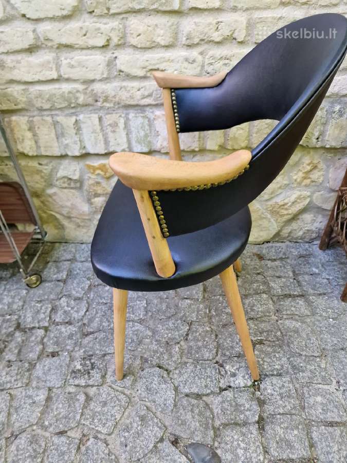 Vintažinė mid century Space Age kėdė - nuotraukos Nr. 32