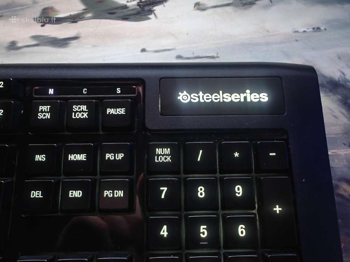Steelseries Apex Raw Gaming Keyboard - nuotraukos Nr. 2
