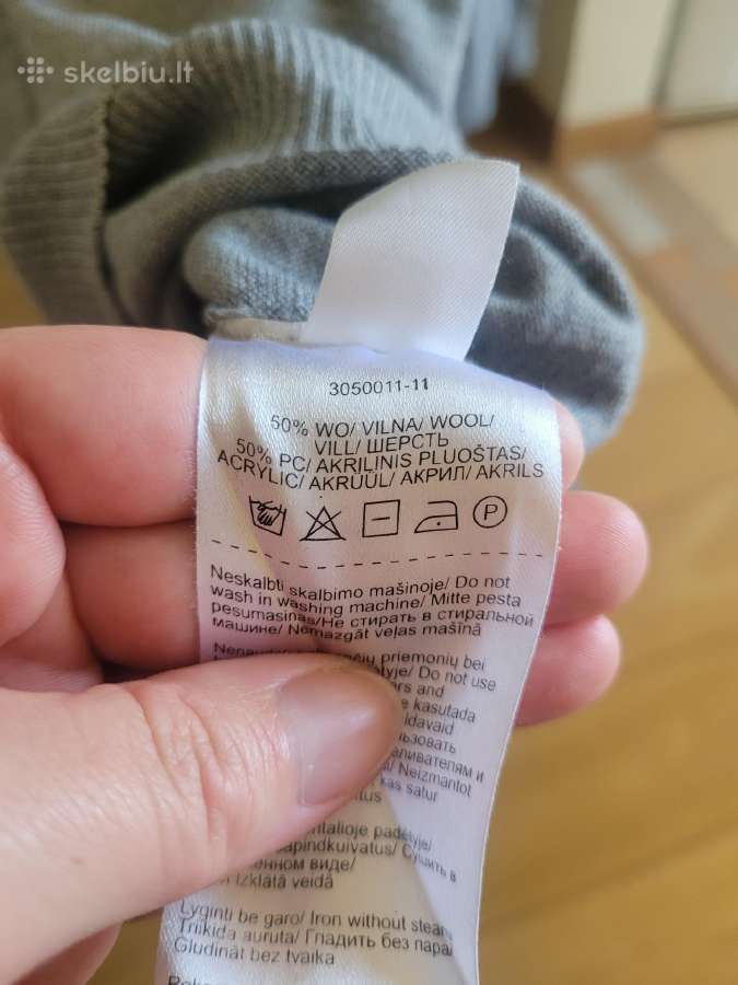 8 To Go megztinis ir liemene, pilki, dydis 146 - nuotraukos Nr. 7