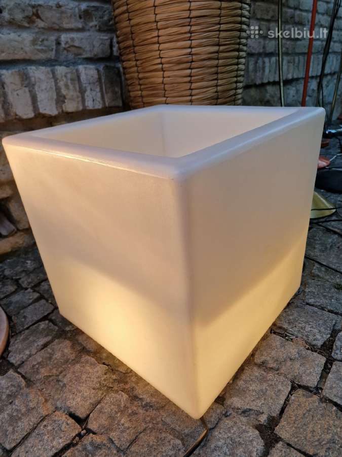 Vintažinis šviečiantis pufas su daiktadėže Lux-us - nuotraukos Nr. 27