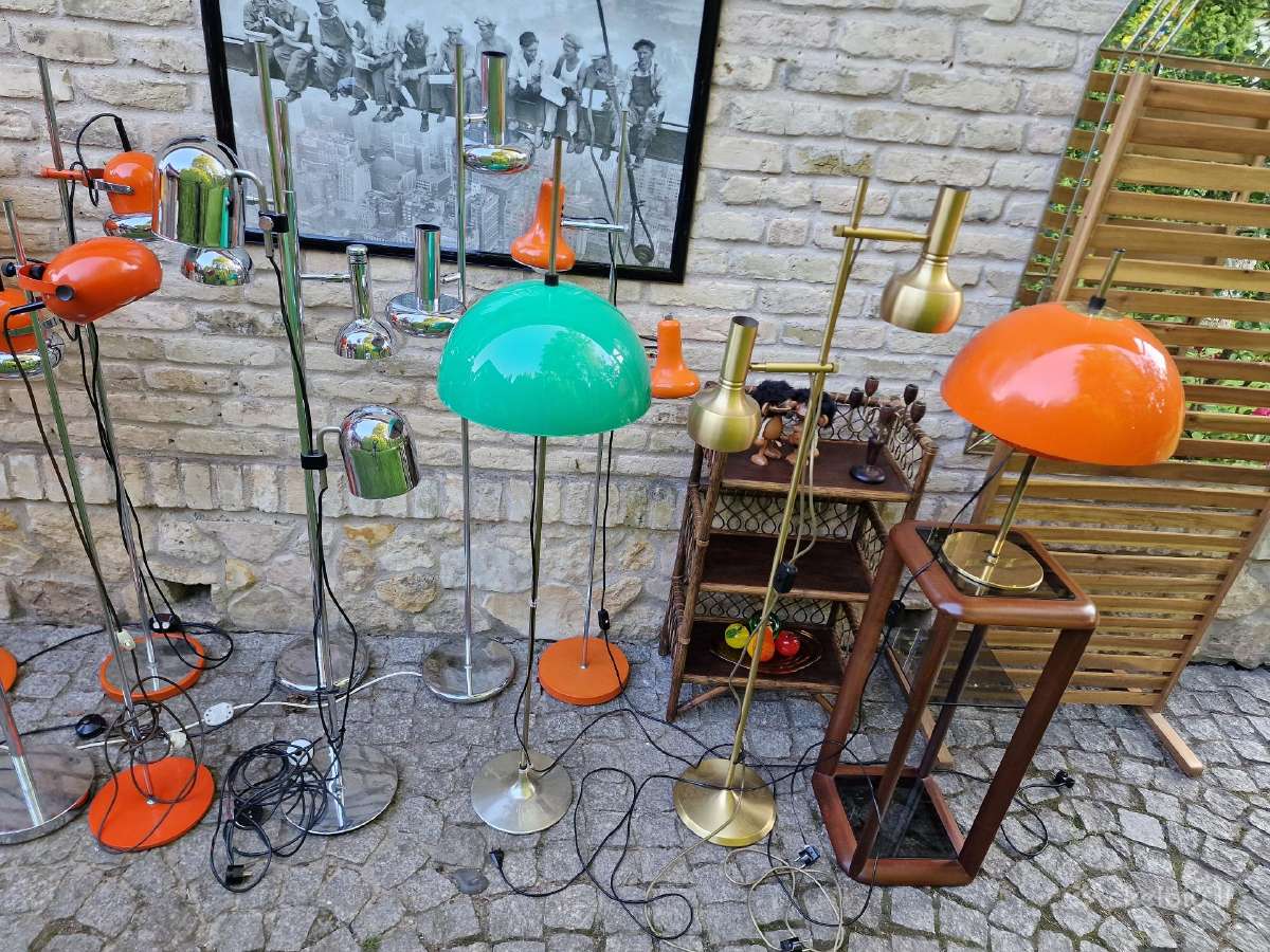 Vintažiniai mid century toršerai - nuotraukos Nr. 4