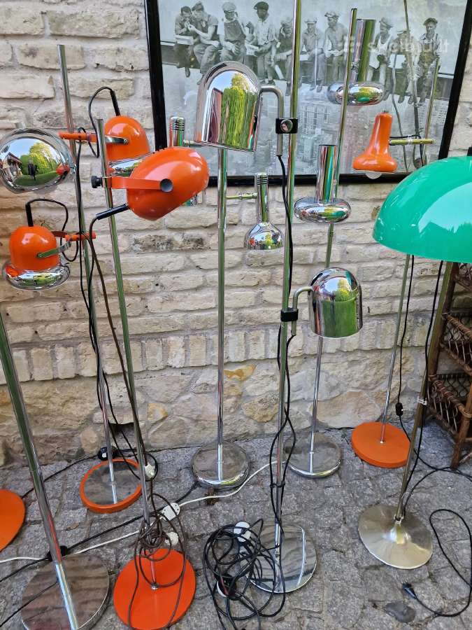 Vintažiniai mid century toršerai - nuotraukos Nr. 9
