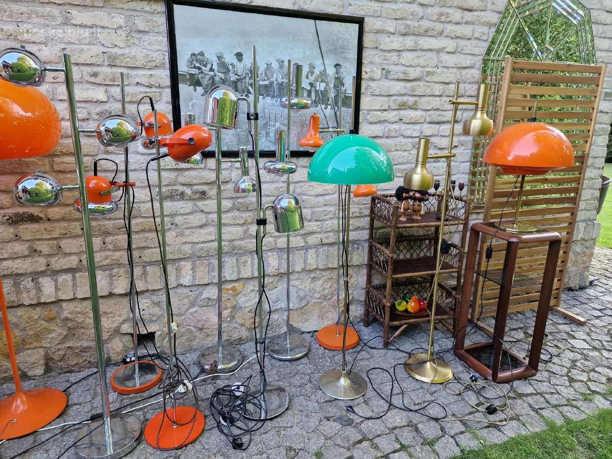 Vintažiniai mid century toršerai - nuotraukos Nr. 16
