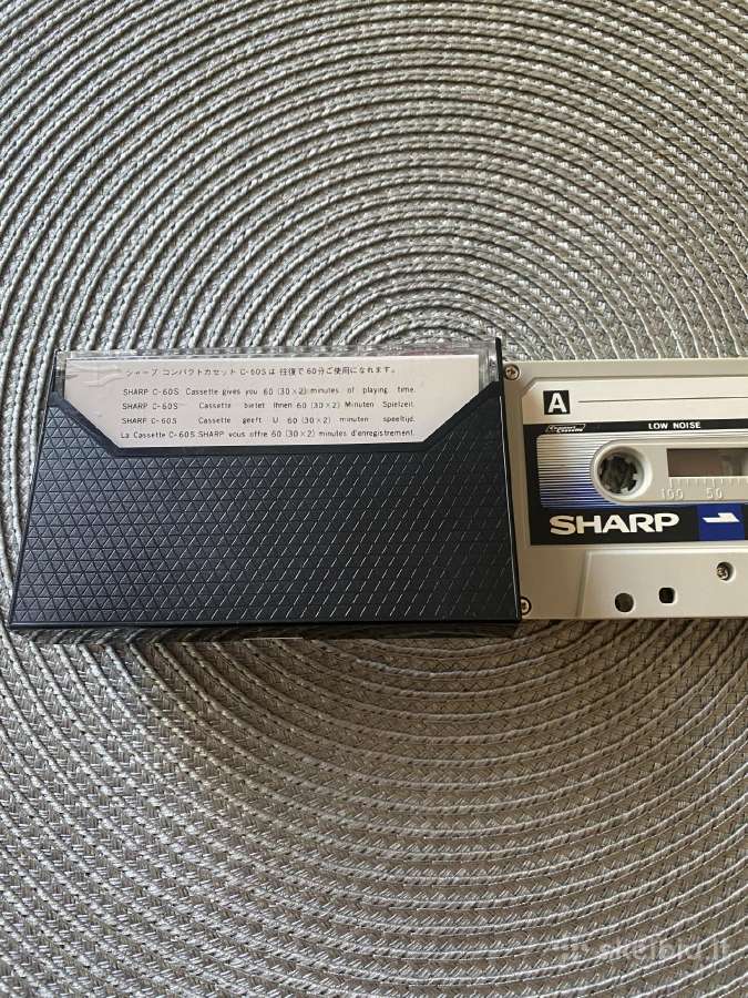 Audiokasetė Sharp c-60s - nuotraukos Nr. 2