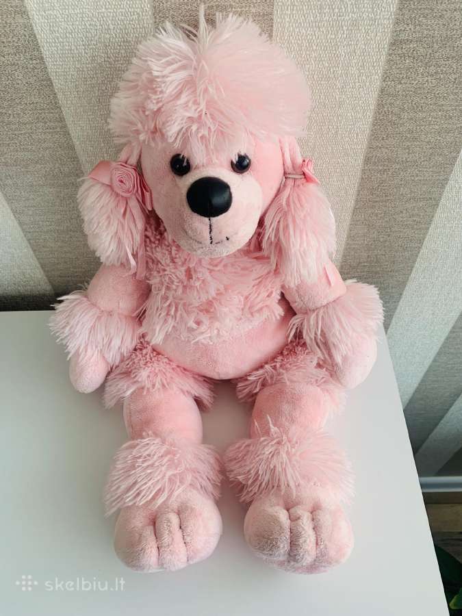 Pliušinis šuniukas iš Build-a-bear parduotuvės