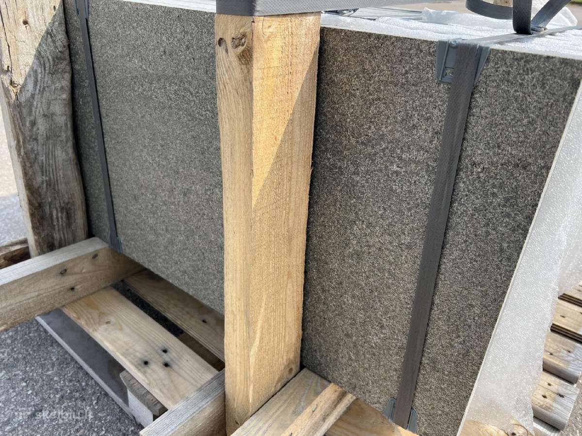Granito plokštės (tamsiai p. spalvos) 100*50*4 cm - nuotraukos Nr. 5