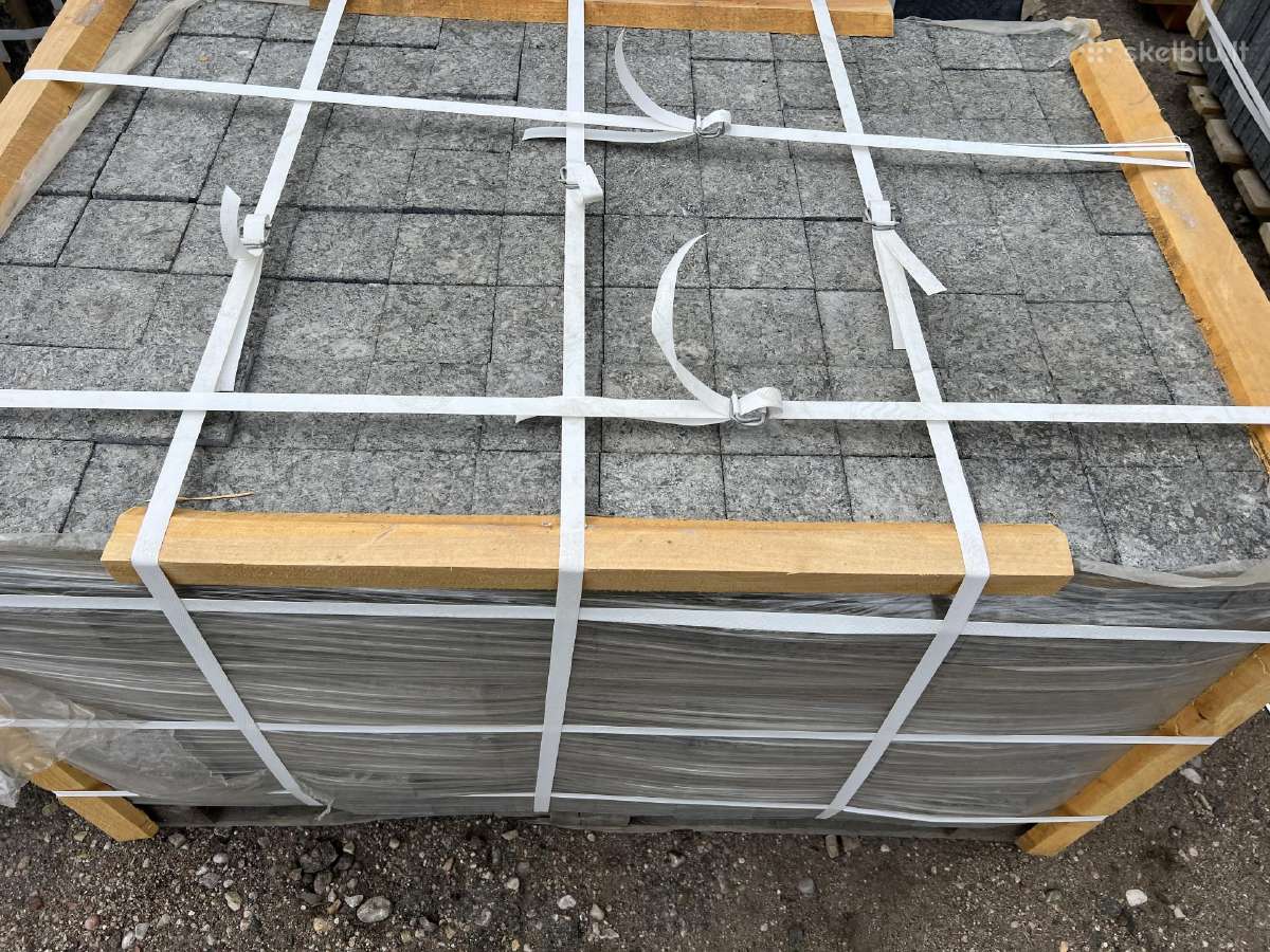 Granito pilkai žalios spalvos plytelės 30*30*3 cm - nuotraukos Nr. 8