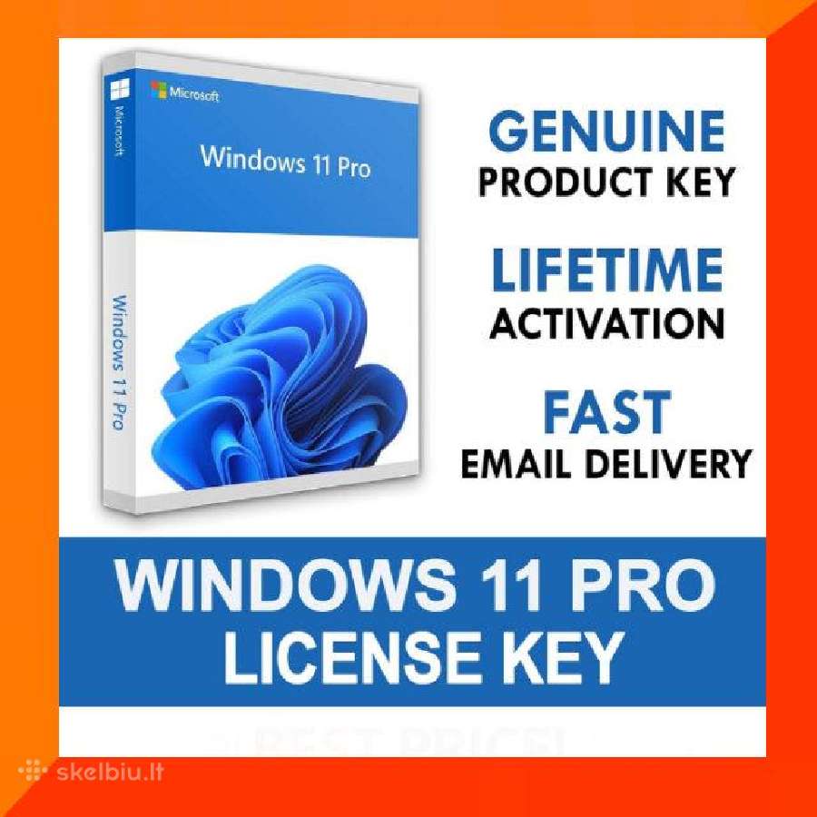 Windows 11 - Aktyvacijos Raktas