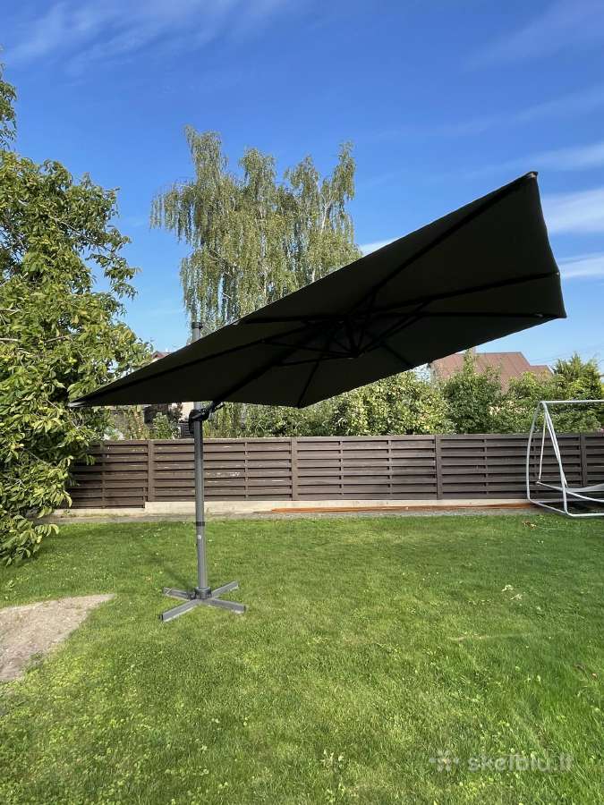 Labai geros būklės didelis skėtis 3x3m - nuotraukos Nr. 2