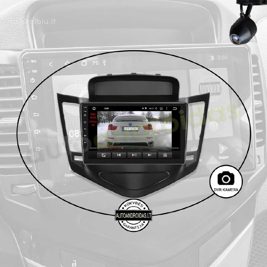 Chevrolet Cruze 2008-14 Android multimedia GPS - nuotraukos Nr. 8