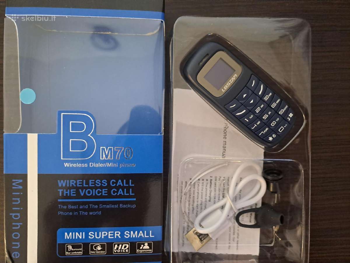 L8star Bm70 mini telefonas - nuotraukos Nr. 3