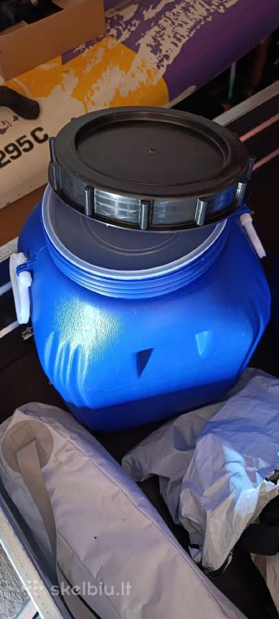 50l nauja plastikinė talpa