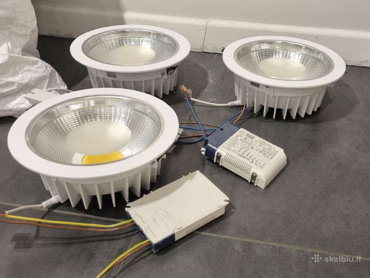 Įmontuojami LED 30w šviestuvai - nuotraukos Nr. 3