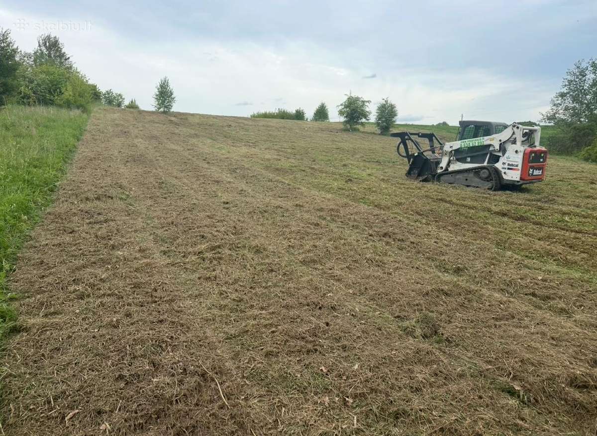 Apleistų sklypų frezavimas, kelmų naikinimas - nuotraukos Nr. 4