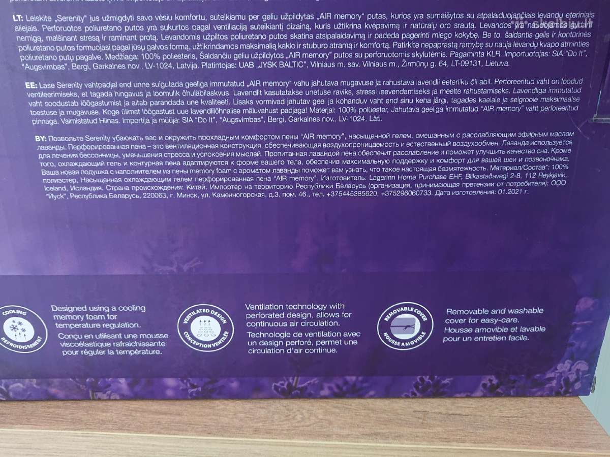 Levandų kvapo pagalvė - nuotraukos Nr. 5