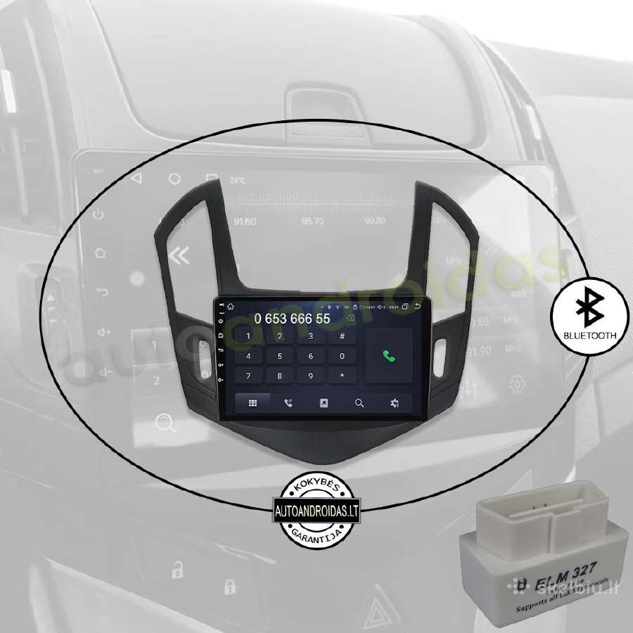 Chevrolet Cruze 2012-15 Android multimedia WiFi - nuotraukos Nr. 5